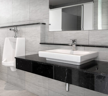 Lavabo installatie bij mb verwarming