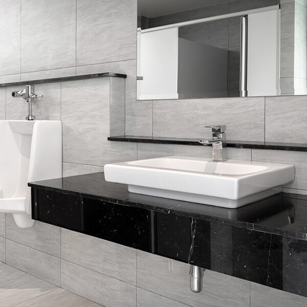 Lavabo installatie bij mb verwarming