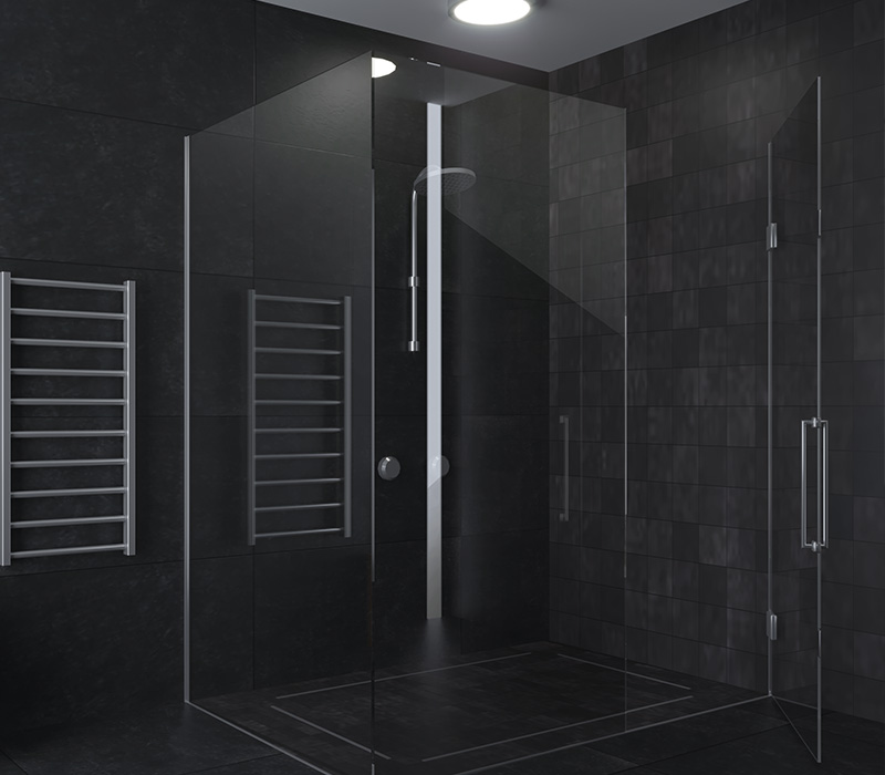 Volledig nieuwe badkamer installatie bij mb verwarming